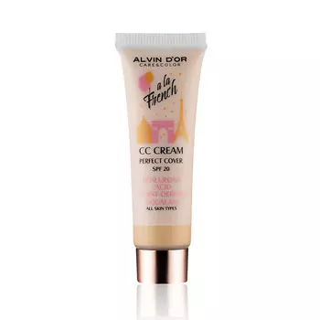 ALVIN D’OR СС-крем для лица мини CC CREAM PERFECT COVER A LA FRENCH SPF 20