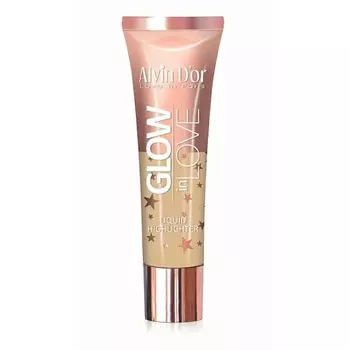 ALVIN D’OR Жидкий хайлайтер GLOW IN LOVE