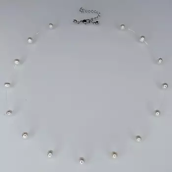 AMANTE CRYSTAL Колье Жемчуг на леске