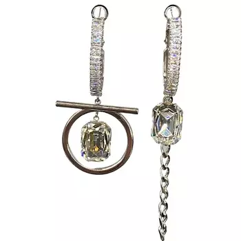 AMANTE CRYSTAL Серьги Capri/baget Asimetria crystal