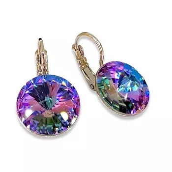 AMANTE CRYSTAL Серьги RIVOLI 14 mm crystal