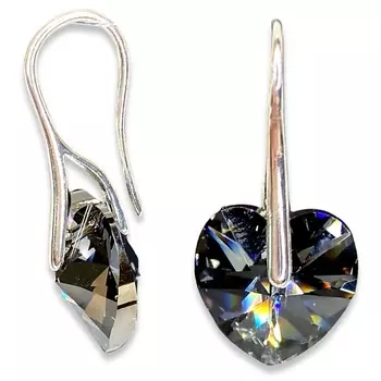 AMANTE CRYSTAL Серьги Roskosh heart AB