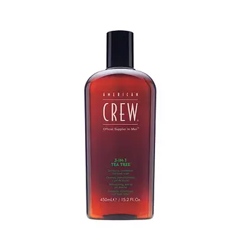 AMERICAN CREW Шампунь, кондиционер и гель для душа 3в1 Чайное дерево Tea Tree 3 in 1