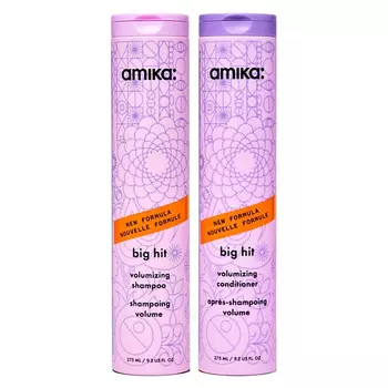 AMIKA Набор Big Hit Volumising Shampoo and Conditioner Duo