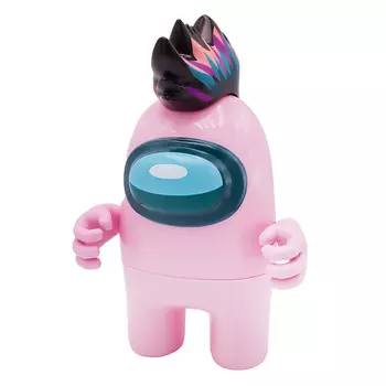 AMONG US Фигурка Action 3 серия,в коробке с окном РОЗОВЫЙ+2 аксессуара 1.0