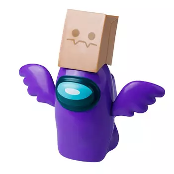 AMONG US Фигурка Action - серия 3 (призрак) +3 аксессуара 1.0