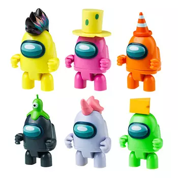 AMONG US Набор фигурок 3 серия, с подвижными элементами+ аксессуары 1.0