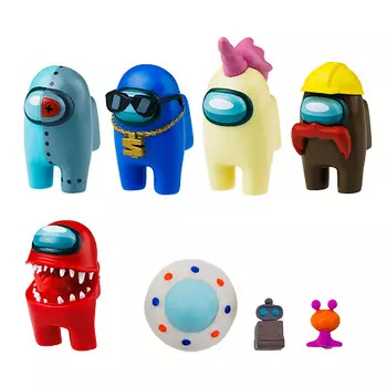 AMONG US Набор фигурок серия 3, в блистере с аксессуарами 5.0