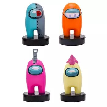 AMONG US Набор фигурок-штампиков 3 серия (герой робот) 1.0