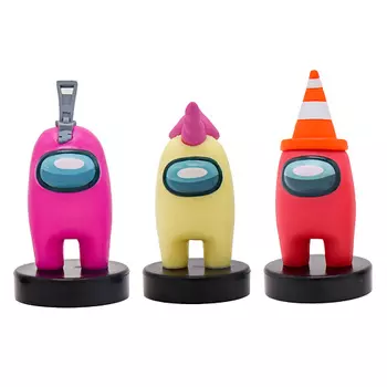 AMONG US Набор фигурок-штампиков 3 серия (герой единорог) 1.0