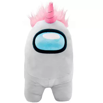 AMONG US Плюшевая игрушка-фигурка с рогом