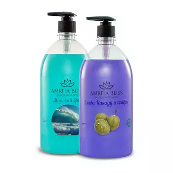 AMRITA BLISS AMRITA BLISS Жидкое мыло для рук и тела Слива - Морской бриз 1000.0