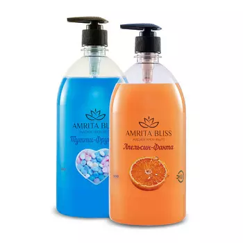 AMRITA BLISS Жидкое мыло для рук и тела Тутти фрутти - Апельсин 1000.0