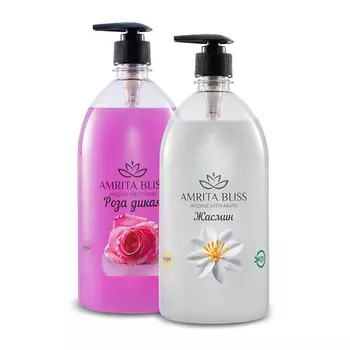 AMRITA BLISS Жидкое мыло для рук и тела Роза-Жасмин 1000.0