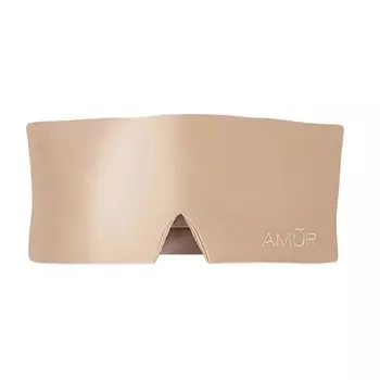 AMUR WELLNESS & SELF CARE Маска для сна Oversized Silk Sleep Mask Gold