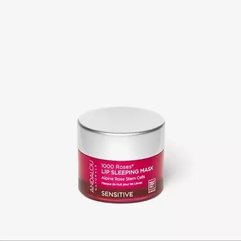 ANDALOU NATURALS Восстанавливающая ночная маска для губ "1000 роз"