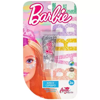 ANGEL LIKE ME Блеск для лица "Серебро" BARBIE