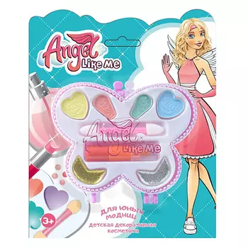 ANGEL LIKE ME Набор детской декоративной косметики Карманный набор "Бабочка"