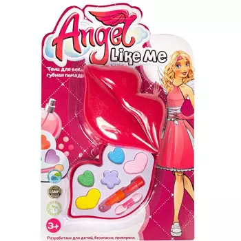 ANGEL LIKE ME Набор детской декоративной косметики для девочек "Губы"
