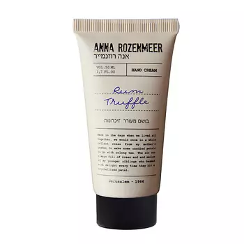 ANNA ROZENMEER Крем для рук Rum Truffle Hand Cream
