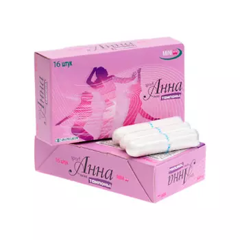 АННА Тампоны Люкс Спорт Mini 16.0