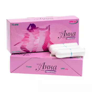 АННА Тампоны Люкс Спорт Super 16.0