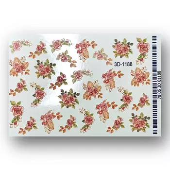 ANNA TKACHEVA Слайдер дизайн для ногтей 3D 1188