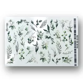 ANNA TKACHEVA Слайдер дизайн для ногтей 3D 1191