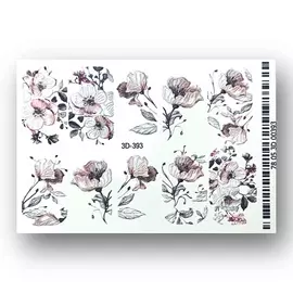 ANNA TKACHEVA Слайдер дизайн для ногтей 3D 393