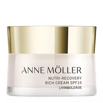 ANNE MOLLER Крем для лица питательный Livingoldage Nutri-Recovery Rich Cream SPF15