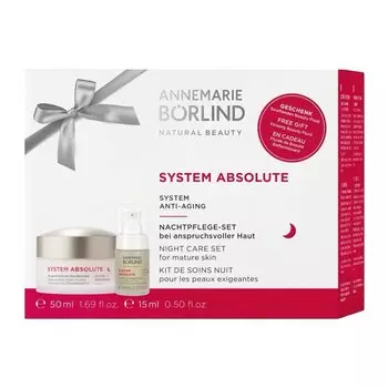 ANNEMARIE BORLIND Подарочный набор System absolute Ночной
