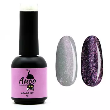 ANQO Гель-лак с эффектом втирки 1.0