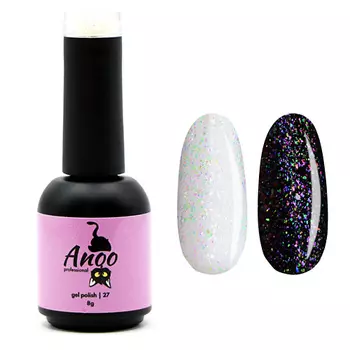 ANQO Гель-лак с эффектом втирки 1.0