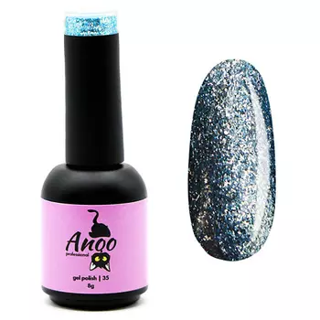 ANQO Гель-лак с фольгой 1.0