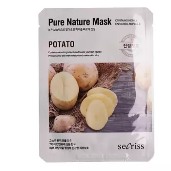 ANSKIN Маска тканевая с экстрактом картошки