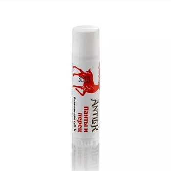 ANTLER Бальзам для губ панты и перец