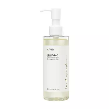 ANUA Гидрофильное масло для очищения пор с хауттюйнией HEARTLEAF PORE CONTROL CLEANSING OIL 200.0