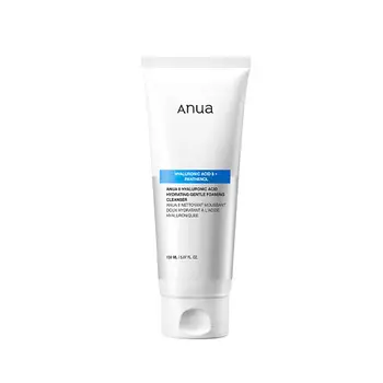 ANUA Очищающая пенка для умывания 8 HYALURONIC ACID HYDRATING GENTLE FOAMING CLEANSER