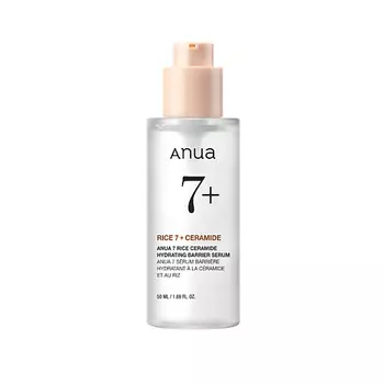 ANUA Сыворотка питательная с рисовым экстрактом и керамидами 7 RICE CERAMIDE HYDRATING BARRIER SERUM