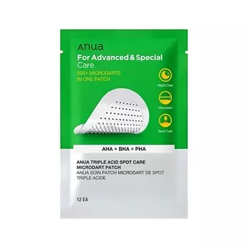 ANUA Точечные пластыри для лица против несовершенств 12 шт