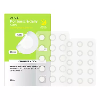 ANUA Ультратонкие патчи от прыщей ULTRA THIN SPOT COVER PATCH