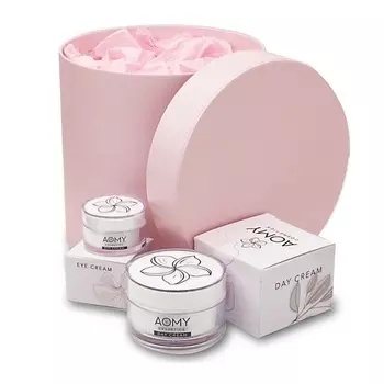 AOMY Набор 2 в 1 дневных кремов для лица и глаз антивозрастных с регенерирующим эффектом 65.0