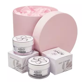 AOMY Набор 2 в 1 кремов для лица антивозрастных с регенерирующим эффектом 100.0