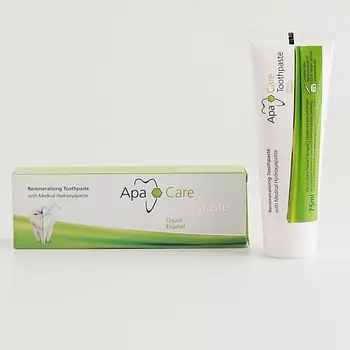 APACARE Зубная паста натуральная с осветляющим эффектом Remineralising 75.0