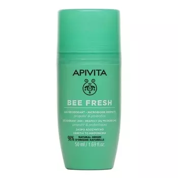 APIVITA Дезодорант с прополисом и пробиотиками Be Fresh 24 часа защиты