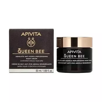 APIVITA Комплексный восстанавливающий ночной крем Queen Bee