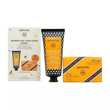 APIVITA Набор средств для ухода за руками Wanna Kiss Your Hand Honey