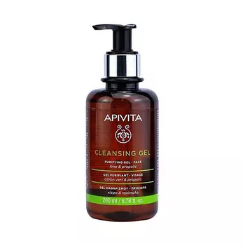 APIVITA Очищающий гель для лица Propolis & Lime