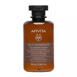 АПИВИТА Шампунь против перхоти для жирных волос с белой ивой и прополисом