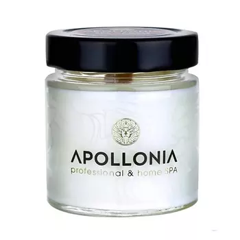 APOLLONIA Ароматическая свеча VANILLA & LEATHER SPA CANDLE 200.0